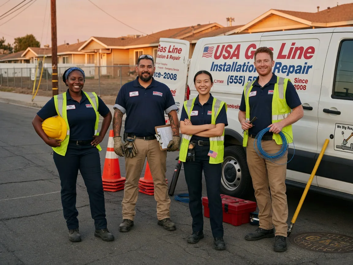 Gas Line Installation company in Battiest, OK